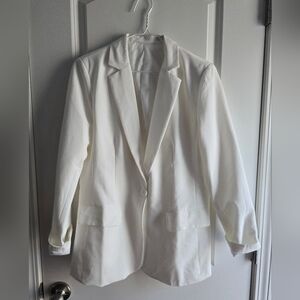 Boutique Chic White Blazer